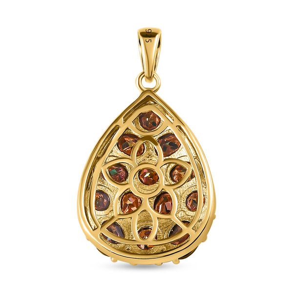 Nordlicht Mystik Topas Anh&auml;nger, ca. 5,61 ct image number 5