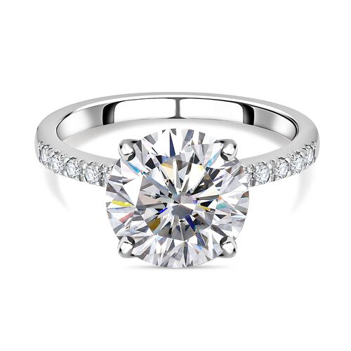 Moissanit Ring - 3,59 ct. image number 0
