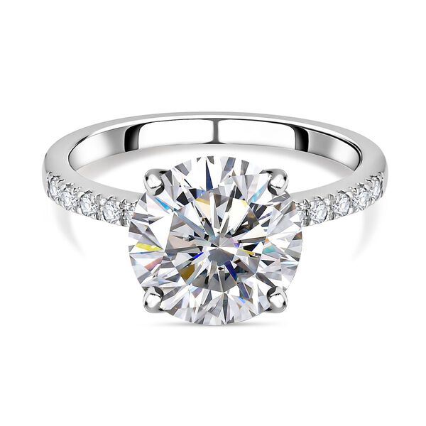 Moissanit Ring - 3,59 ct. image number 0