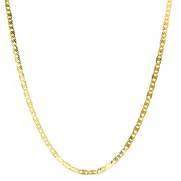 Kette, 925 Silber vergoldet, ca. 60 cm