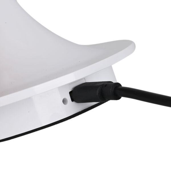 Kabellose Retro Pilz- Designerlampe  mit 3 Lichteinstellungen, wei&szlig; image number 5