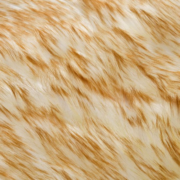 Seidenweicher und langfloriger Kunstfellteppich, 100x60 cm, Braun image number 5