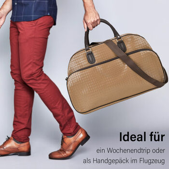 Kleine Reisetasche, kaffeefarben