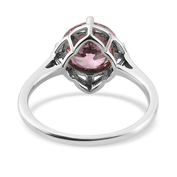 LUSTRO STELLA Rosa Zirkonia 925 Silber platiniert  ca. 3,47 ct image number 7