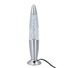 HOMESMART - dekorative Glitzerlampe mit entspannendem Lichtspiel, Höhe 33,5 cm, Transparent image number 3
