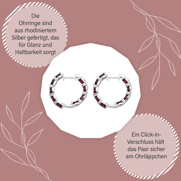 Infinity Mosambik Granat Inside-Out-Creolen image number 8