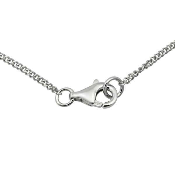 D'Joy blaue und wei&szlig;e Zirkon 45cm Halskette - 10,54 ct. image number 4