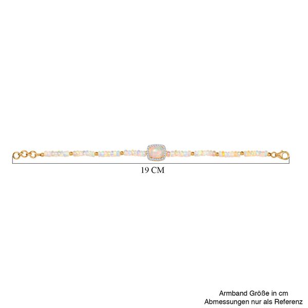 D'Joy AA nat&uuml;rliches, &auml;thiopisches Welo Opal 18cm Armband - 15 ct. image number 4