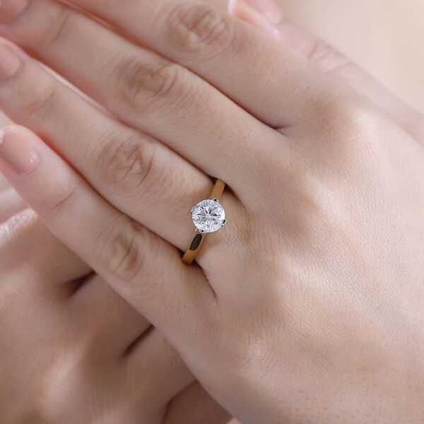 Moissanit Ring - 1,39 ct. image number 4