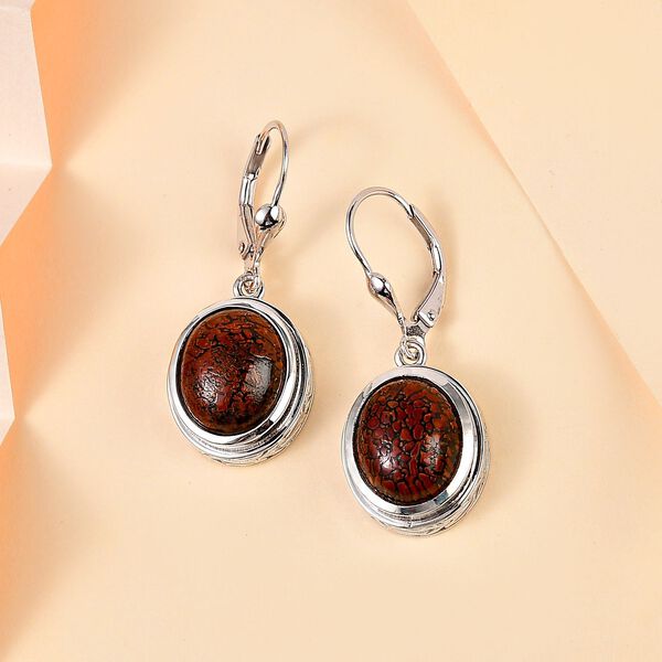 AAA Koprolith Ohrringe - 8,86 ct. image number 2