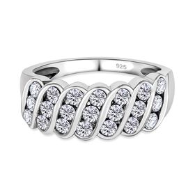 Moissanit Ring - 0,95 ct.