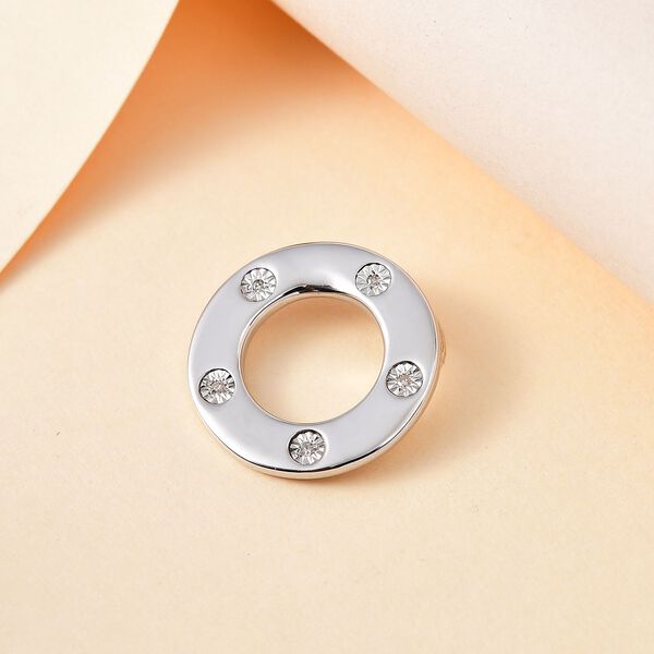 Diamant P Anh&auml;nger image number 3