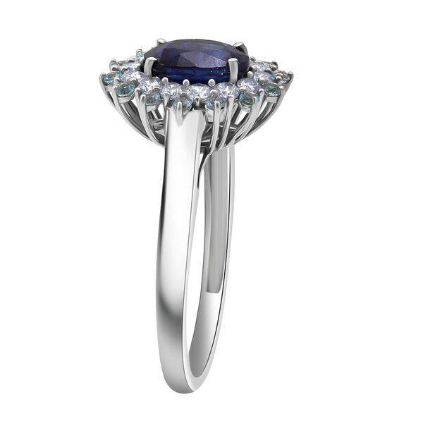 D'Joy Masoala Saphir, blauer Apatit und Zirkon Ring - 2,85 ct. image number 4