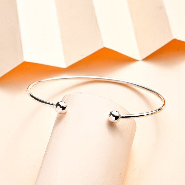 925 Silber Armreif, ca. 19 cm ca. 3,06g image number 1