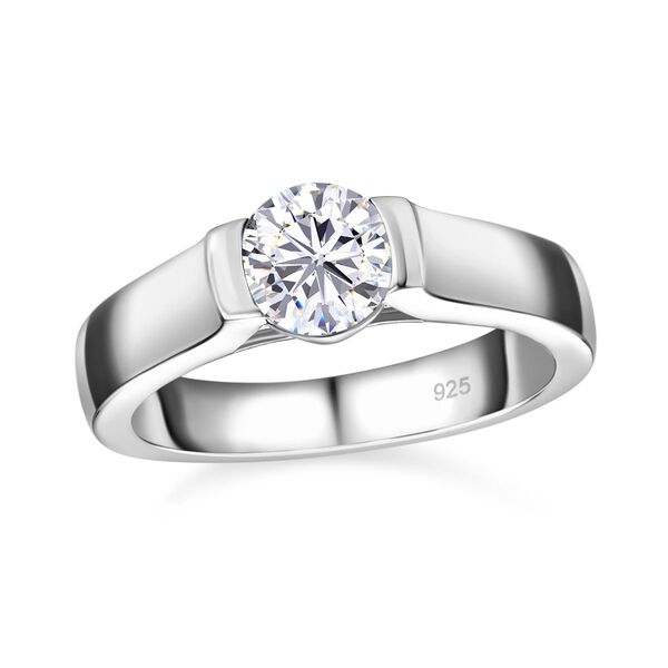 Moissanit Ring - 0,73 ct. image number 4