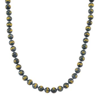 D'Joy nat&uuml;rliche Olmek Jadeit 50cm Halskette - 500 ct.