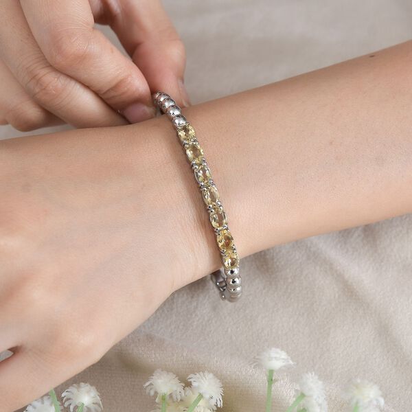 Citrin Armreif, 19 cm - 5,24 ct. image number 3