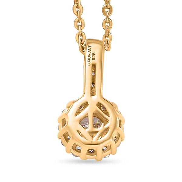 LUXURIANT DIAMOND - Lab Grown Diamant SI-GH Schmuckset ca. 50 cm 925 Silber 750 Gelbgold Vermeil ca. 0.50 ct image number 5