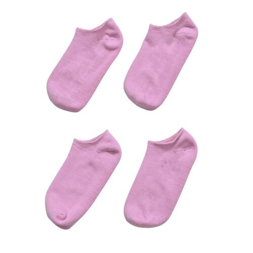 Paar Silikon-Feuchtigkeitssocken mit Anti-Rutsch-Noppen, ideal bei trockener und rissiger Haut, passend für Schuhgröße 36-41, Rosa