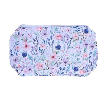 Serenity Night: 2-lagig Erweiterbare Aufbewahrungstasche, Blumenmuster, Gr&ouml;&szlig;e: 51x37x40 cm, Mehrfarbig