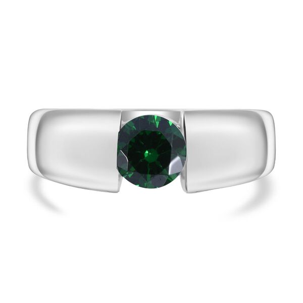 LUSTRO STELLA gr&uuml;ner Zirkonia-Ring -  1,53 ct.