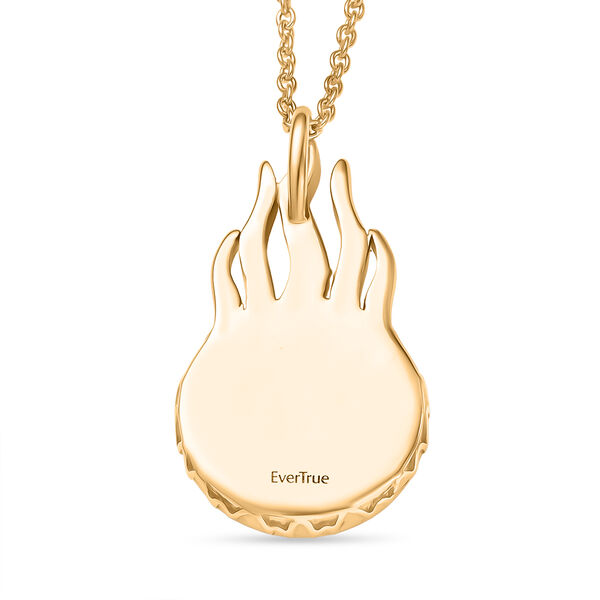 EverTrue Meteorit Matrix Anhänger mit 50cm Kette - 20 ct. image number 4