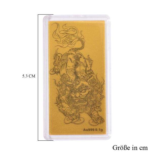 Pixiu Barren in 999 Gold image number 3