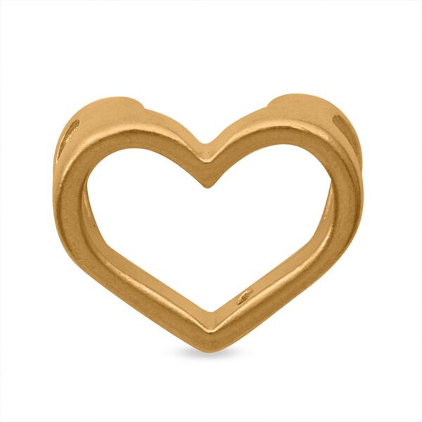 Herz Anh&auml;nger in 999 Gelbgold