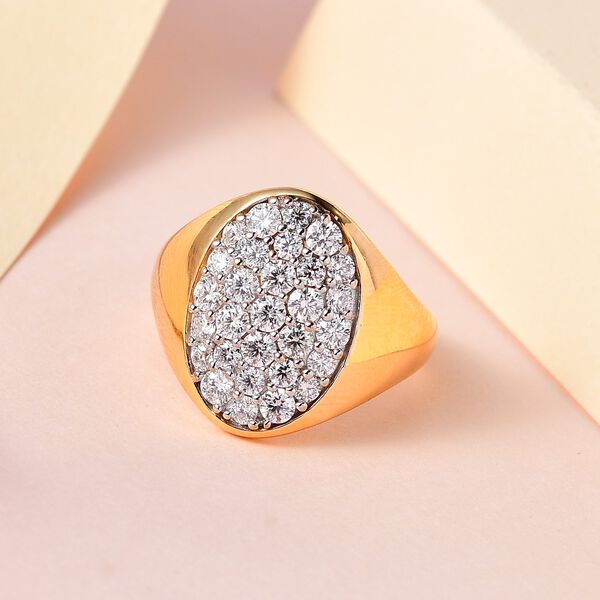 Moissanit Ring - 1,16 ct. image number 8