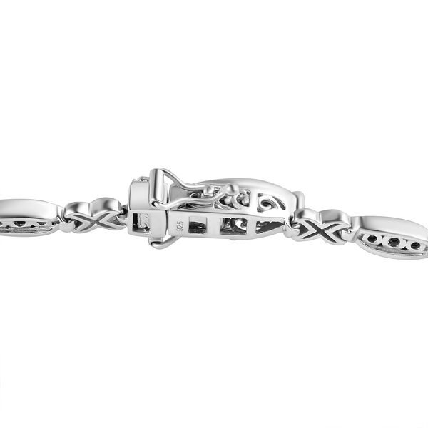 Blaues Diamant-Armband, 20 cm - 0,33 ct. image number 3