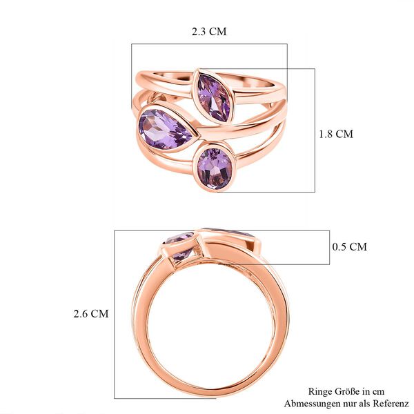 AA Rose De France Amethyst-Ring - 2,44 ct. image number 7