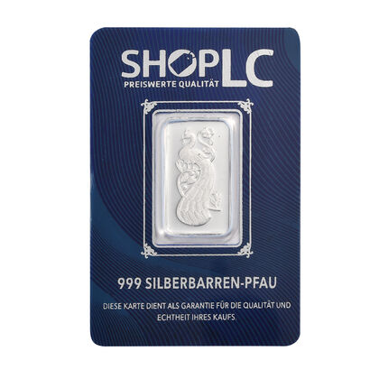 999 Silber Silberbarren Rechteckig 5,00g
