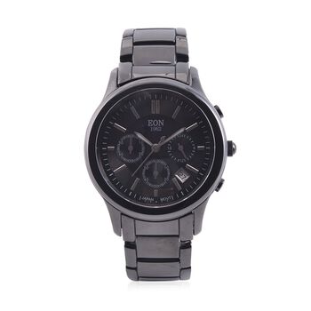 EON 1962 japanisches Uhrwerk, schwarz