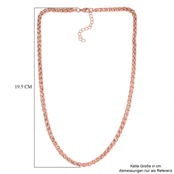 Byzantinische 50+5cm Halskette in Ros&eacute;goldton image number 6