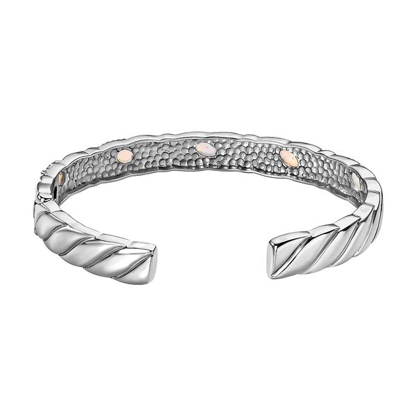 Nat&uuml;rlicher, &auml;thiopischer Welo Opal-Armreif, 19cm - 2,95 ct. image number 5