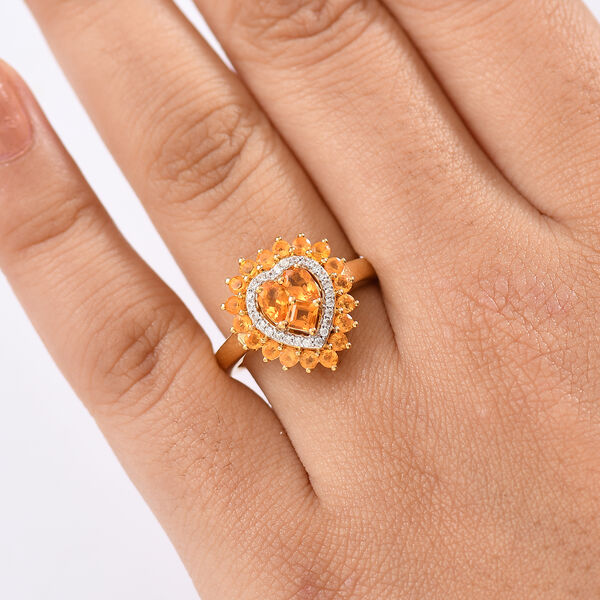 D'Joy Blaze Feueropal Ring - 1,10 ct. image number 3