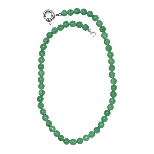 Grüne Quarz-Halskette, 50 cm - 191 ct. image number 4