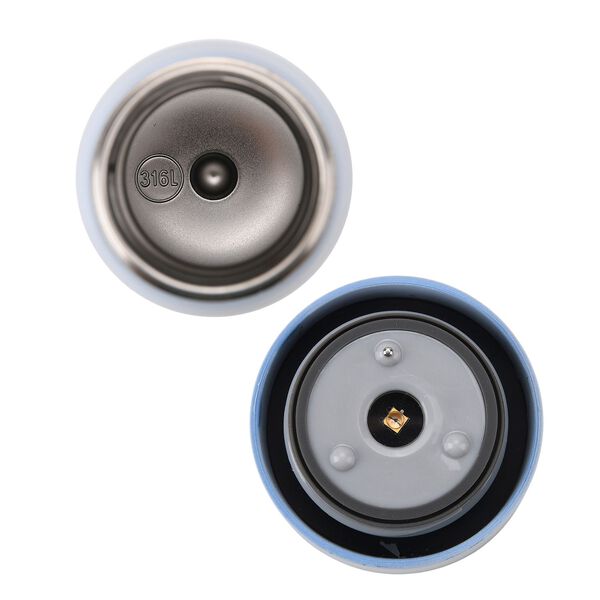 "UVC Ultraviolet Sterilization Insulated Cup, LED Display Temperature, Smart drinking Water reminder Functions: Ultraviolet sterilization, temperature display, and drinking water reminder Capacity:500ml Dimensions: 7*24.5cm Weight: 331g image number 8