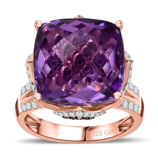 GP Italian Garden Kollektion - AAA Rose De France Amethyst Ring, ca. 10.86 ct image number 4