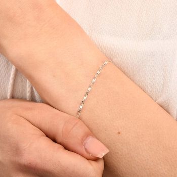 925 Silber Versilberung Armband ca. 19 cm ca. 1,60g