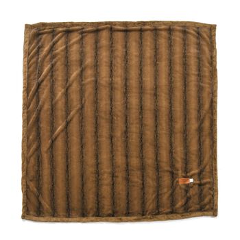 Super Soft Cationic Kuscheldecke, 200x220 cm, Braun