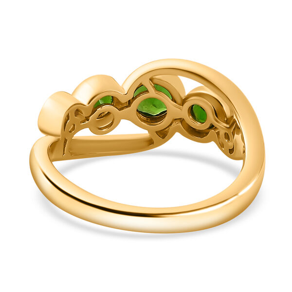 Natürlicher Chromdiopsid-Ring - 0,97 ct. image number 5