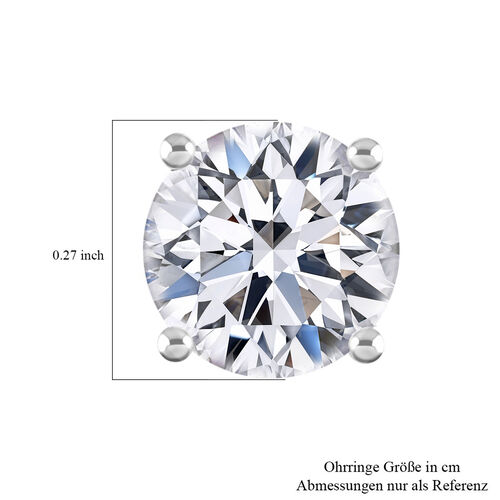 LUXURIANT DIAMOND- IGI zertifizierte SI GH Labor-Diamant-Ohrringe - 2 ct. image number 5