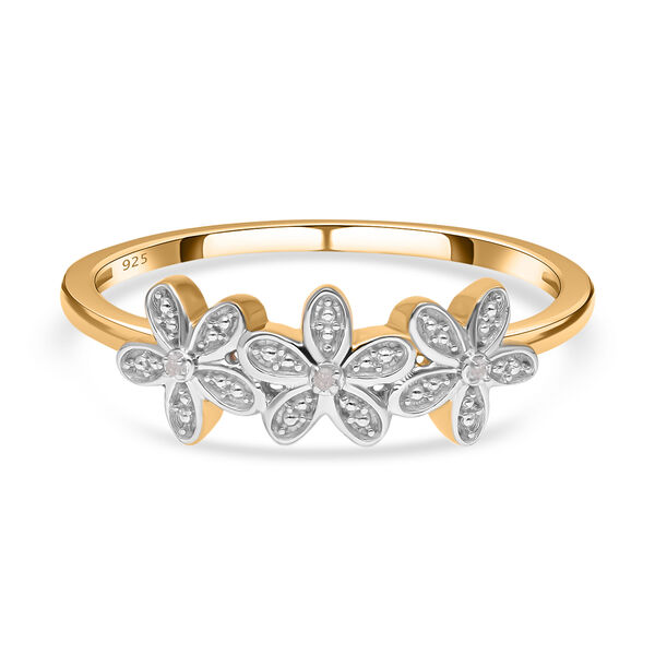 Floraler Diamant-Ring image number 0