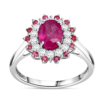 D'Joy Ilakaka Rosa Saphir und Zirkon Ring - 2,85 ct.