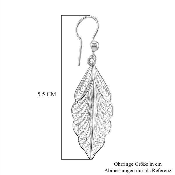 Royal Bali 925 Silber Ohrringe 3,78g image number 3