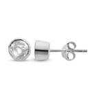 Handgefertigte Polki Solitär-Diamant-Ohrstecker in Silber, 0,25 ct. image number 3