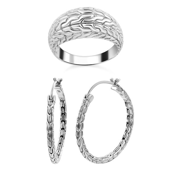 Royal Bali Kollektion - Silber Schmuckset