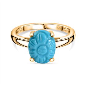 AA Sleeping Beauty Türkis Ring - 2,47 ct.