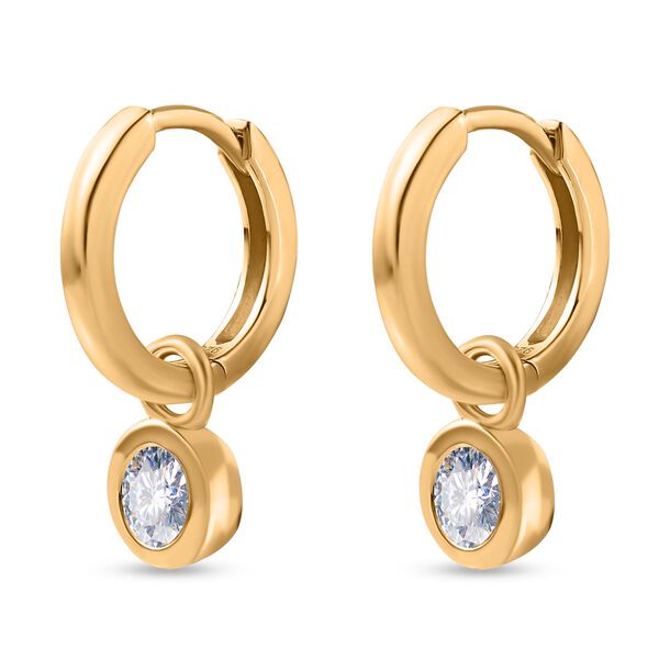 Moissanit Ohrringe - 0,90 ct. image number 3